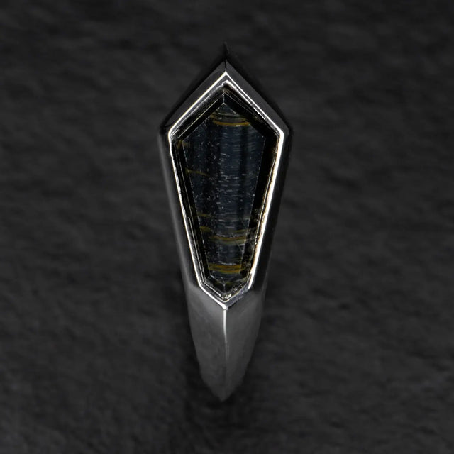 Asymmetrical Ring - FALCON'S EYE - AHW Studio