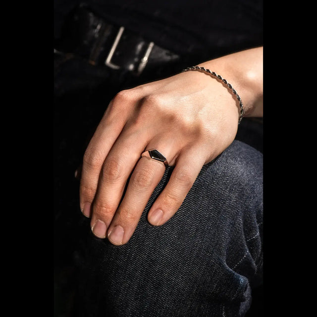 Asymmetrical Ring - FALCON'S EYE - AHW Studio