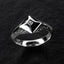 Diamond Signet Ring - PYRAMIDION - AHW Studio