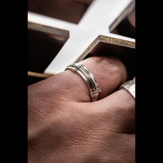 Silver Ring - GOTHIC - AHW Studio