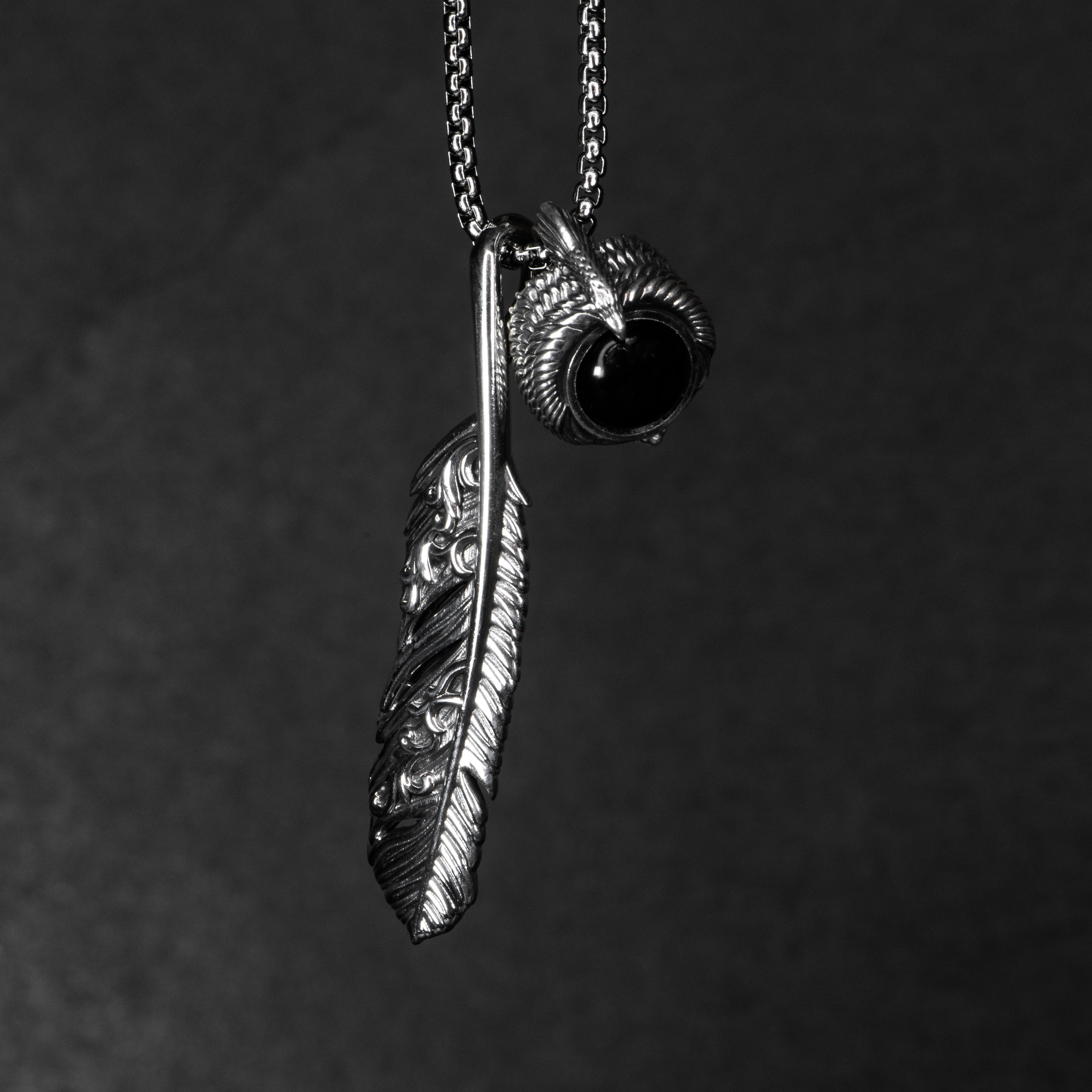 Feather Pendant - EYRIE - AHW Studio