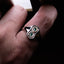 Gold & Emerald Snake Ring - FIGURE 8 - AHW Studio