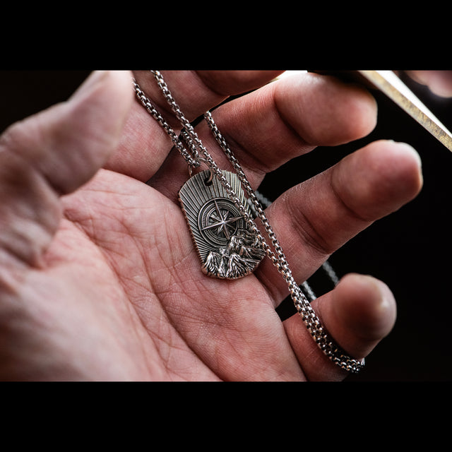 Dog Tag Pendant - ZENITH - AHW Studio