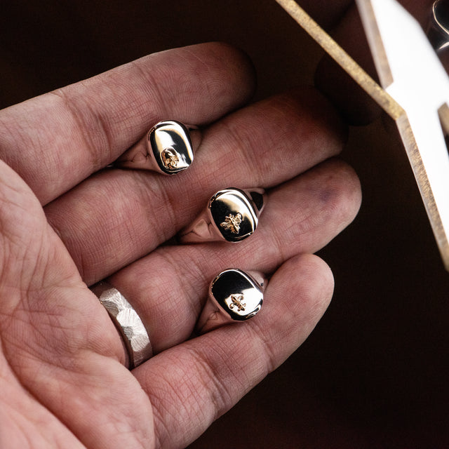 Crest Signet Ring - TALISMAN - AHW Studio