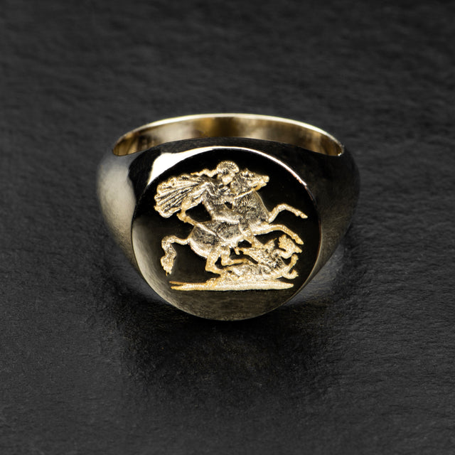 Personalised Signet Ring - WELLINGTON - AHW Studio