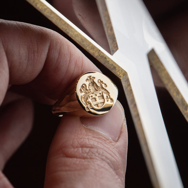 Personalised Signet Ring - OXFORD - AHW Studio