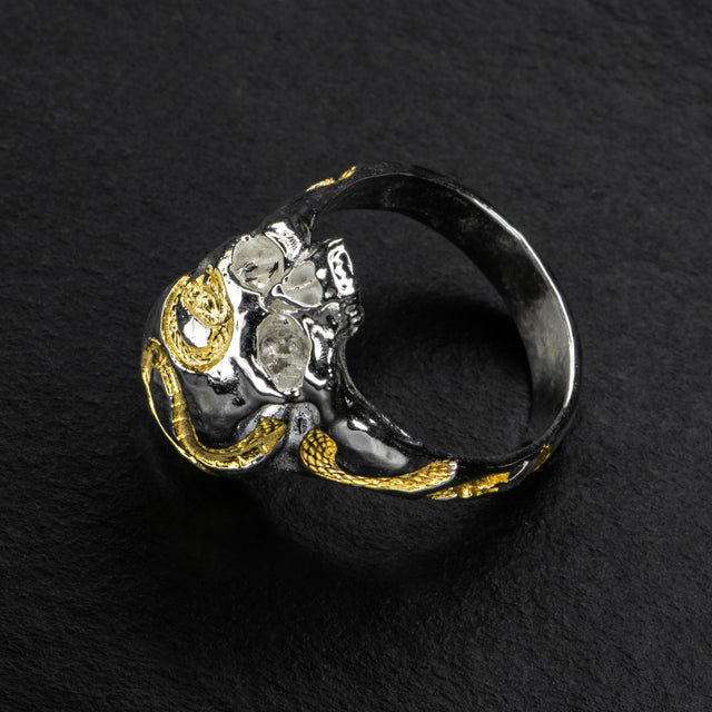 Skull Ring - OUROBOROS REX - AHW Studio