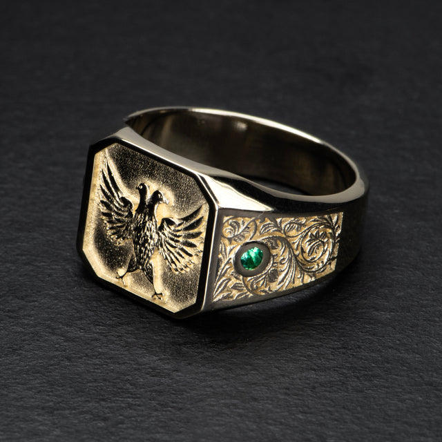 Personalised Signet Ring - IMPERIAL - AHW Studio