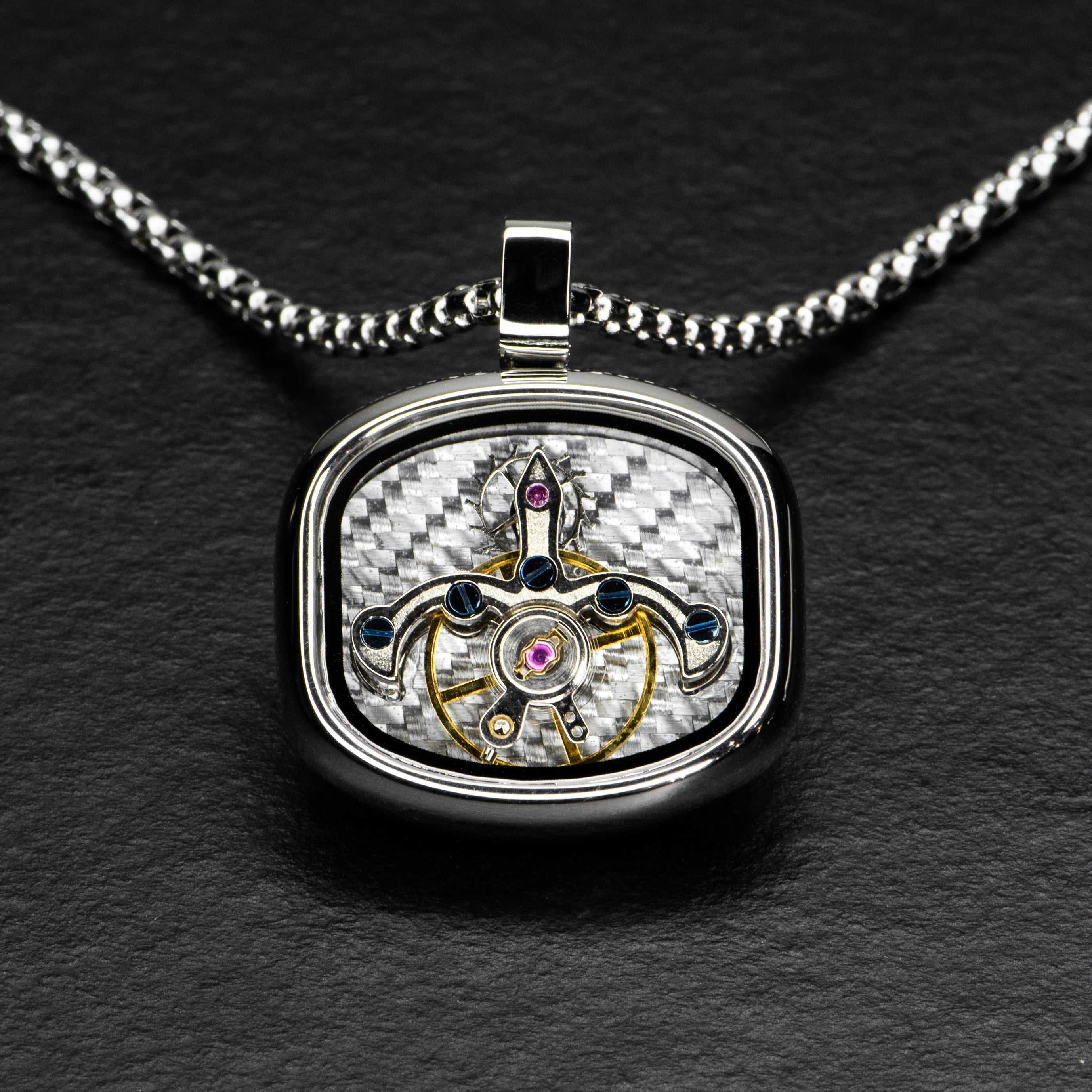 Watch Movement Pendant - TABLET - AHW Studio