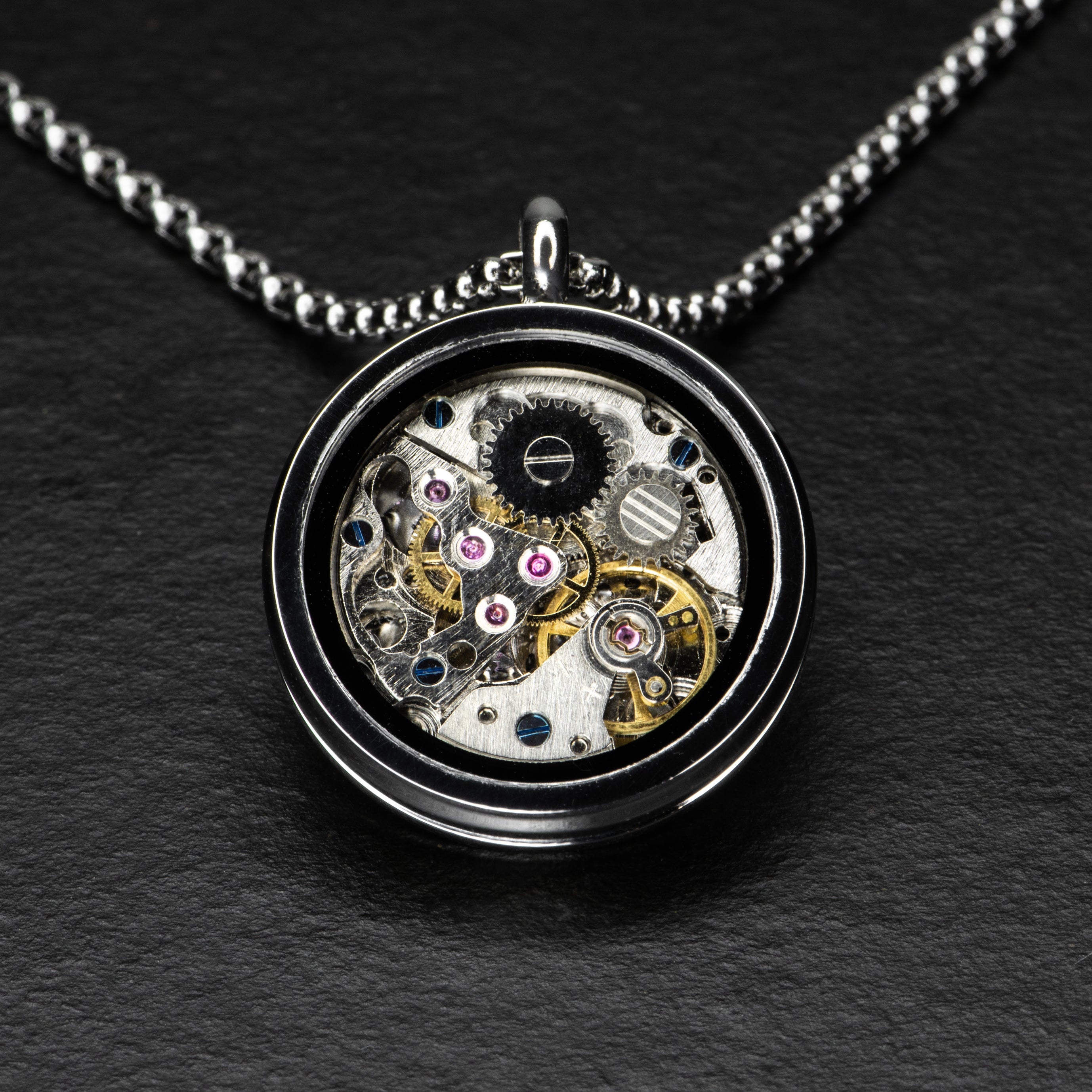 Watch Movement Pendant - MEDALLION - AHW Studio