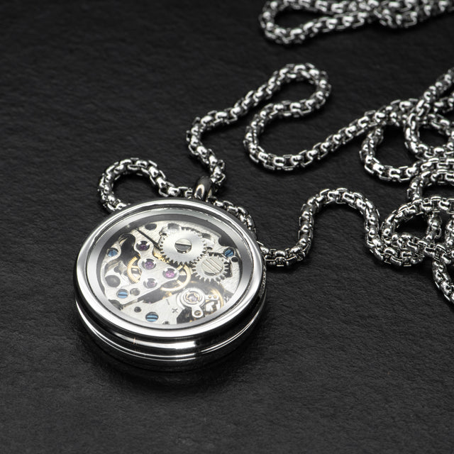 Watch Movement Pendant - MEDALLION - AHW Studio