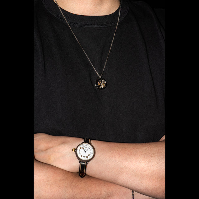 Watch Movement Pendant - MEDALLION - AHW Studio