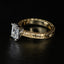Hand-Engraved 1.5ct Diamond Ring - GRACE - AHW Studio