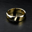 6mm Infinity Band - GOLDEN MOBIUS - AHW Studio