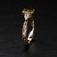 Champagne Diamond Engagement Ring - FLORENCE - AHW Studio