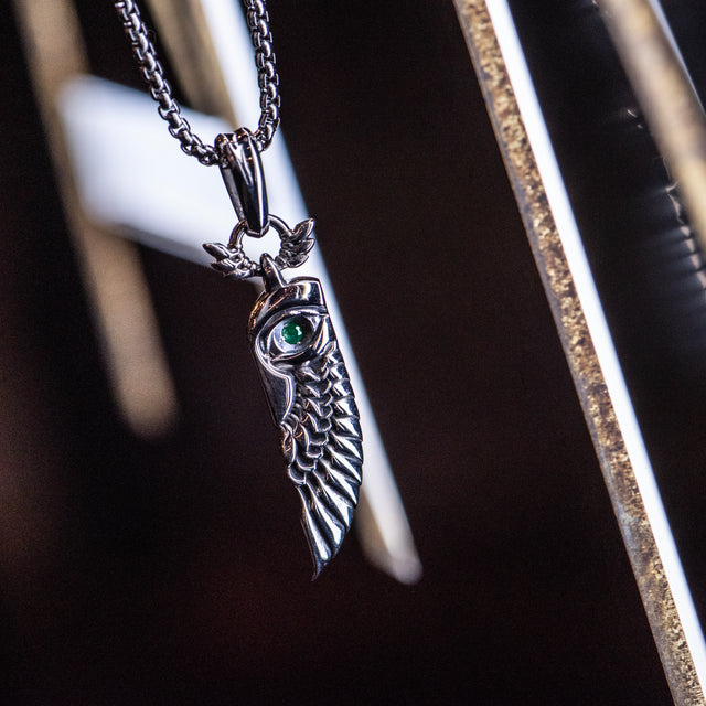 Emerald Pendant - SERAPH - AHW Studio