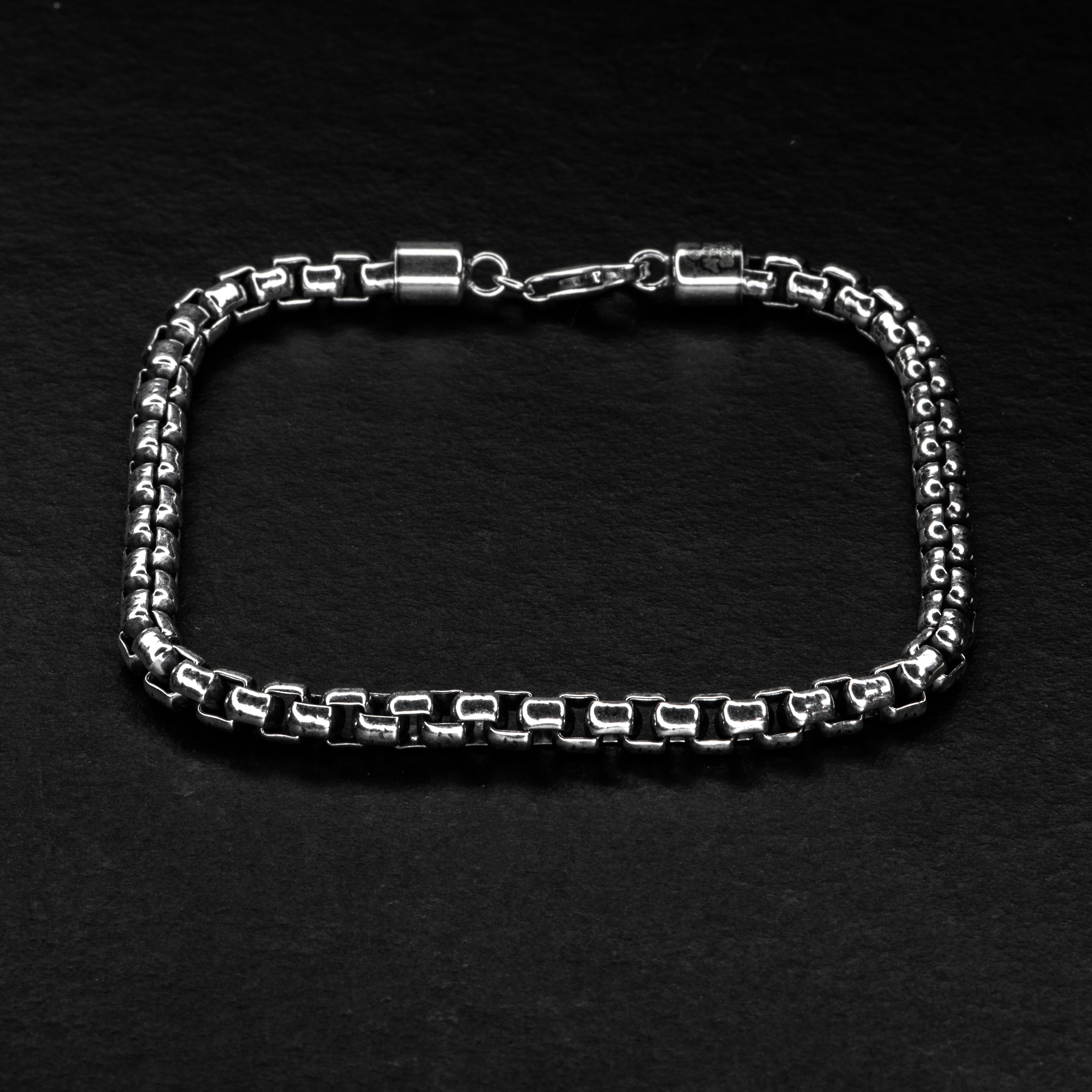 4mm Box Bracelet - BOXER - AHW Studio