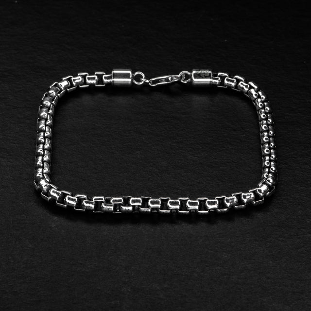 4mm Box Bracelet - BOXER - AHW Studio
