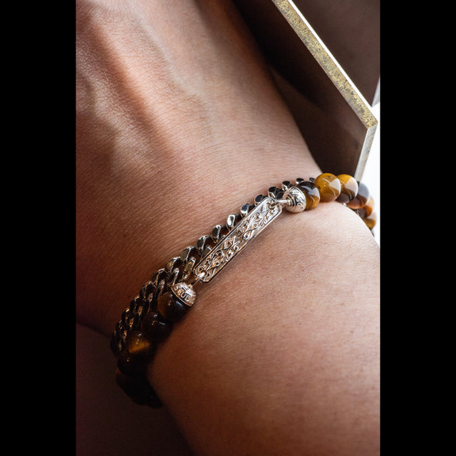 6mm ID Bracelet - CODE - AHW Studio