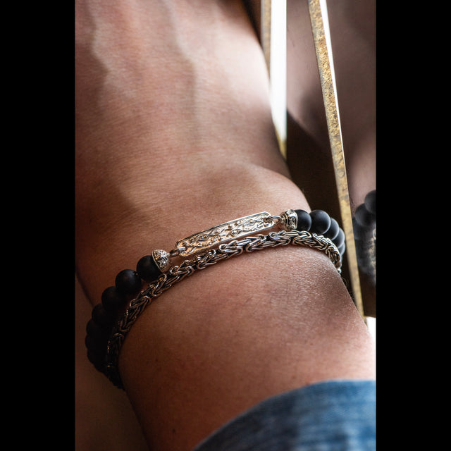 6mm ID Bracelet - CODE - AHW Studio