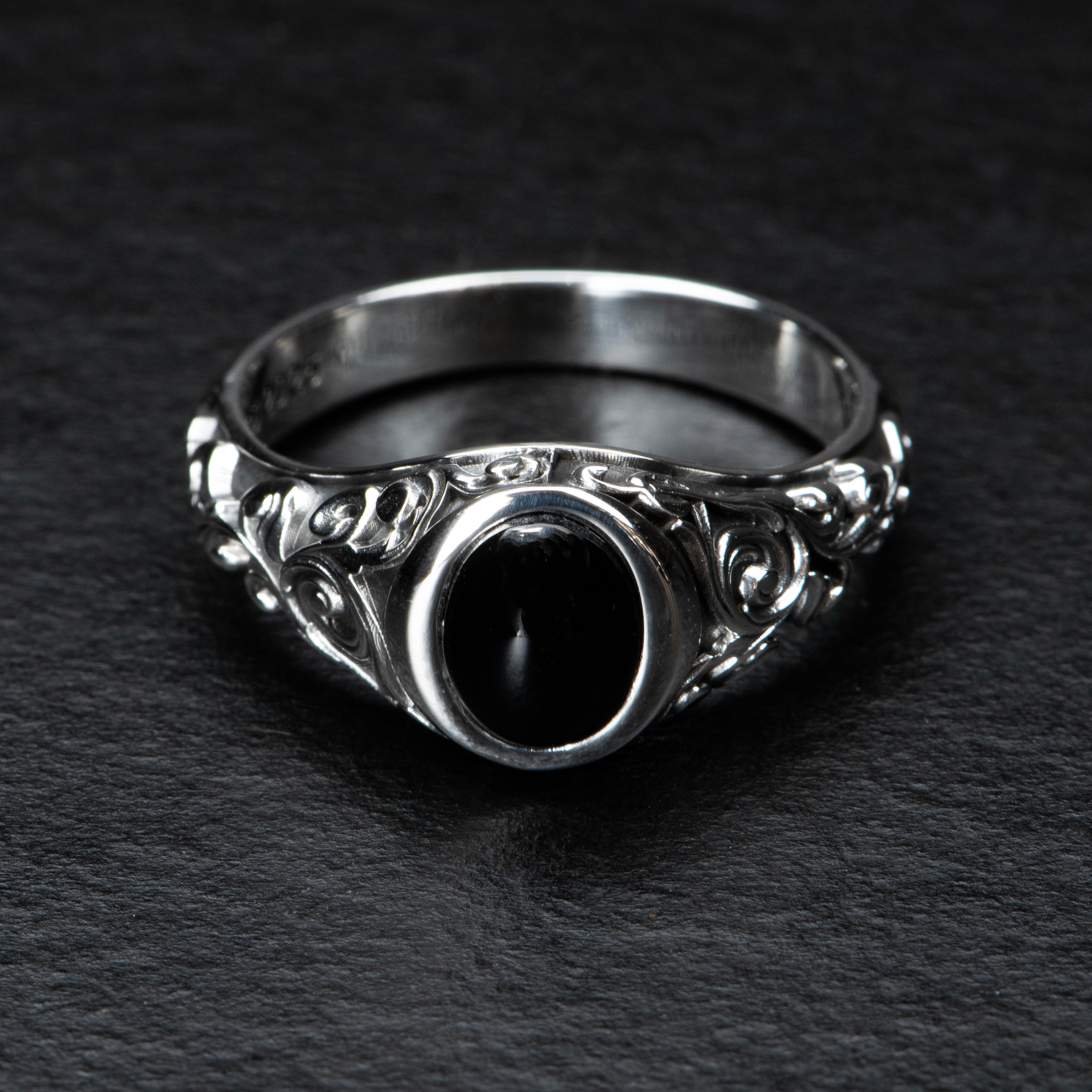 Onyx Signet Ring - ICONYX - AHW Studio