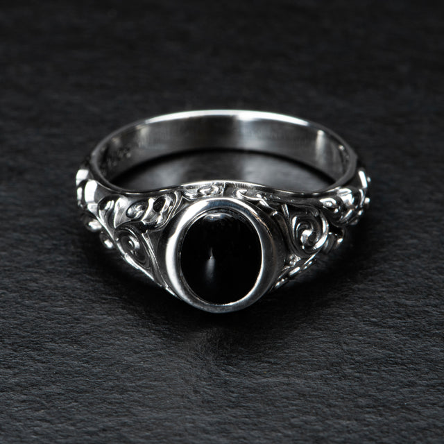 Onyx Signet Ring - ICONYX - AHW Studio