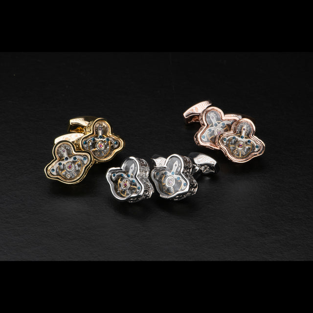 Mechanical Cufflinks - AXIS - AHW Studio