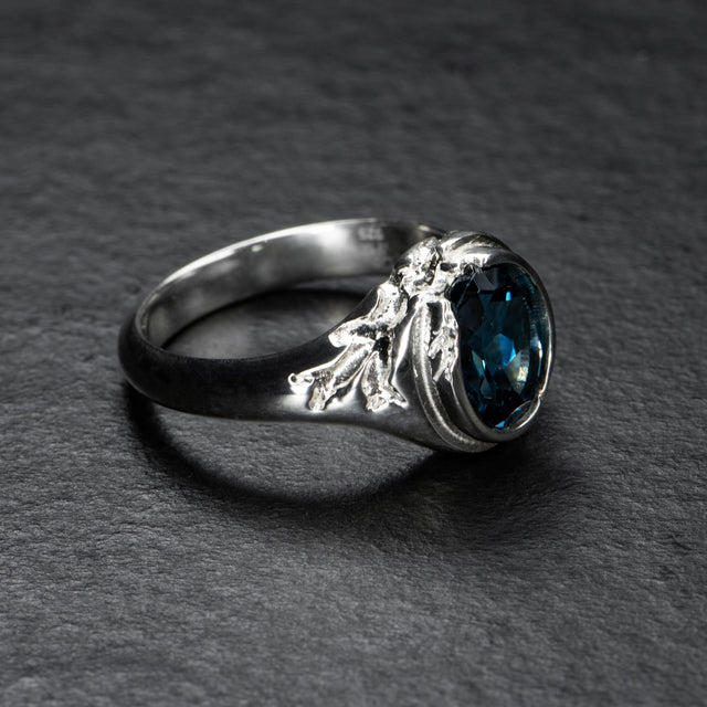 Topaz Signet Ring - QUASAR - AHW Studio