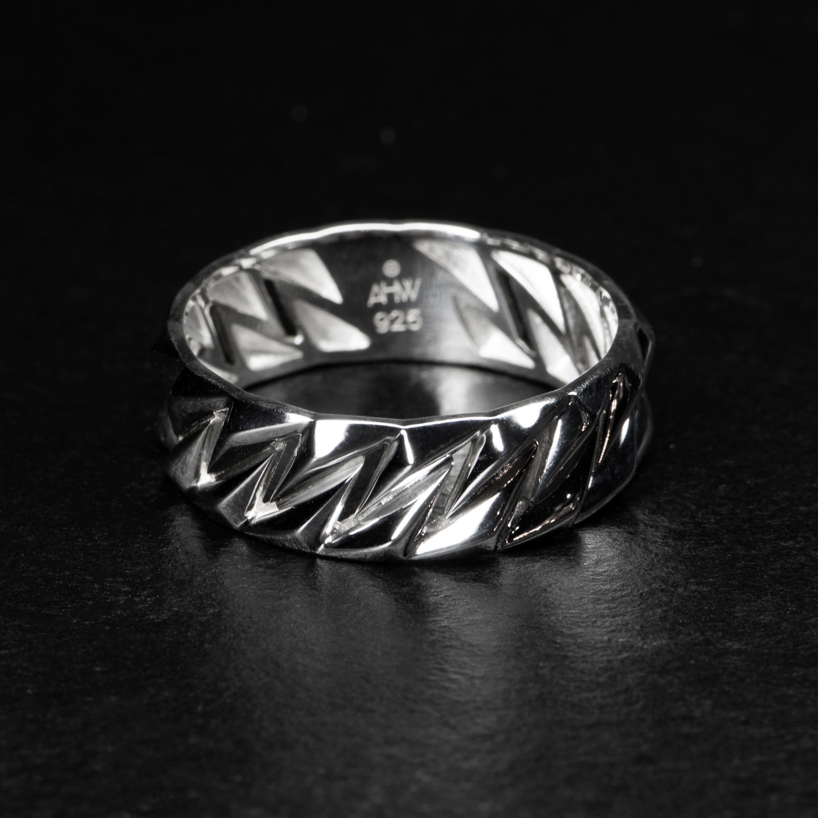 7mm Silver Band - CIRCUIT - AHW Studio