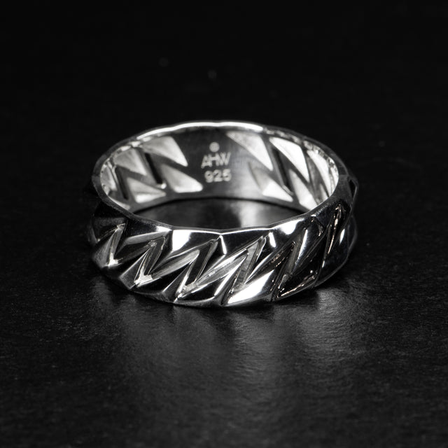 7mm Silver Band - CIRCUIT - AHW Studio