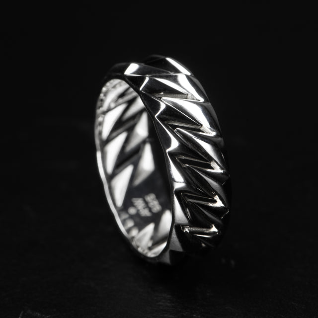 7mm Silver Band - CIRCUIT - AHW Studio