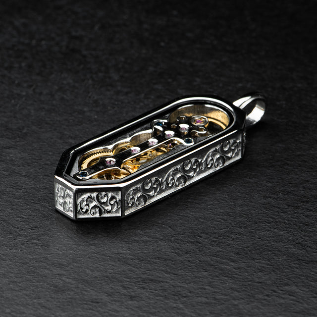 Steel Mechanical Pendant - WHIRLWIND - AHW Studio