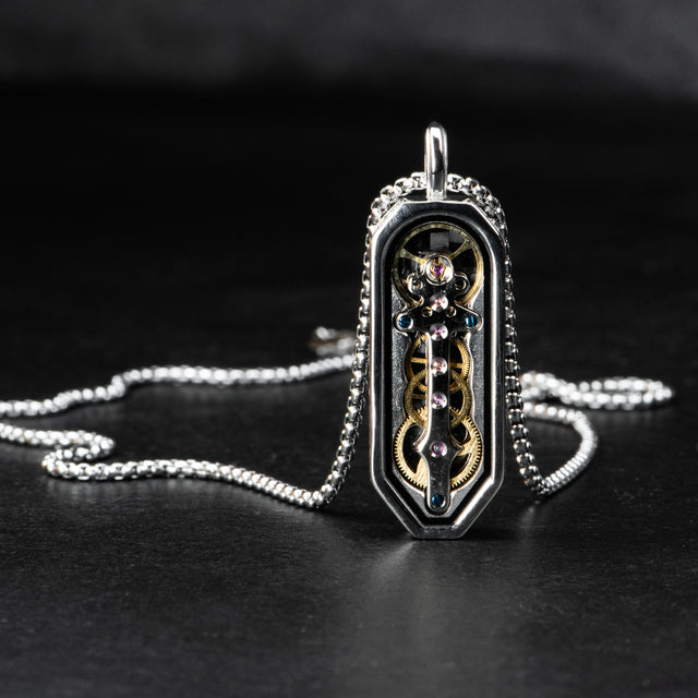 Steel Mechanical Pendant - WHIRLWIND - AHW Studio