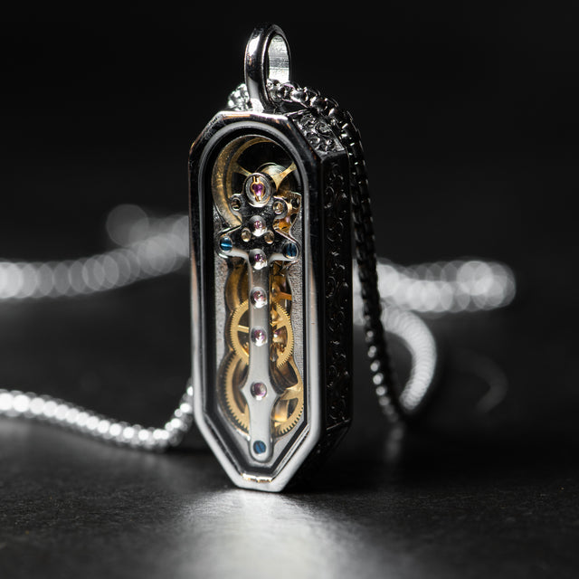 Steel Mechanical Pendant - WHIRLWIND - AHW Studio