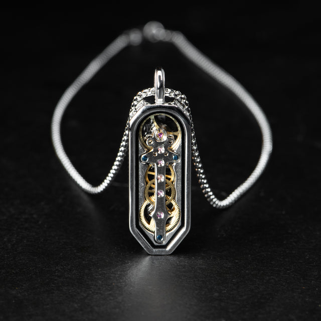 Steel Mechanical Pendant - WHIRLWIND - AHW Studio