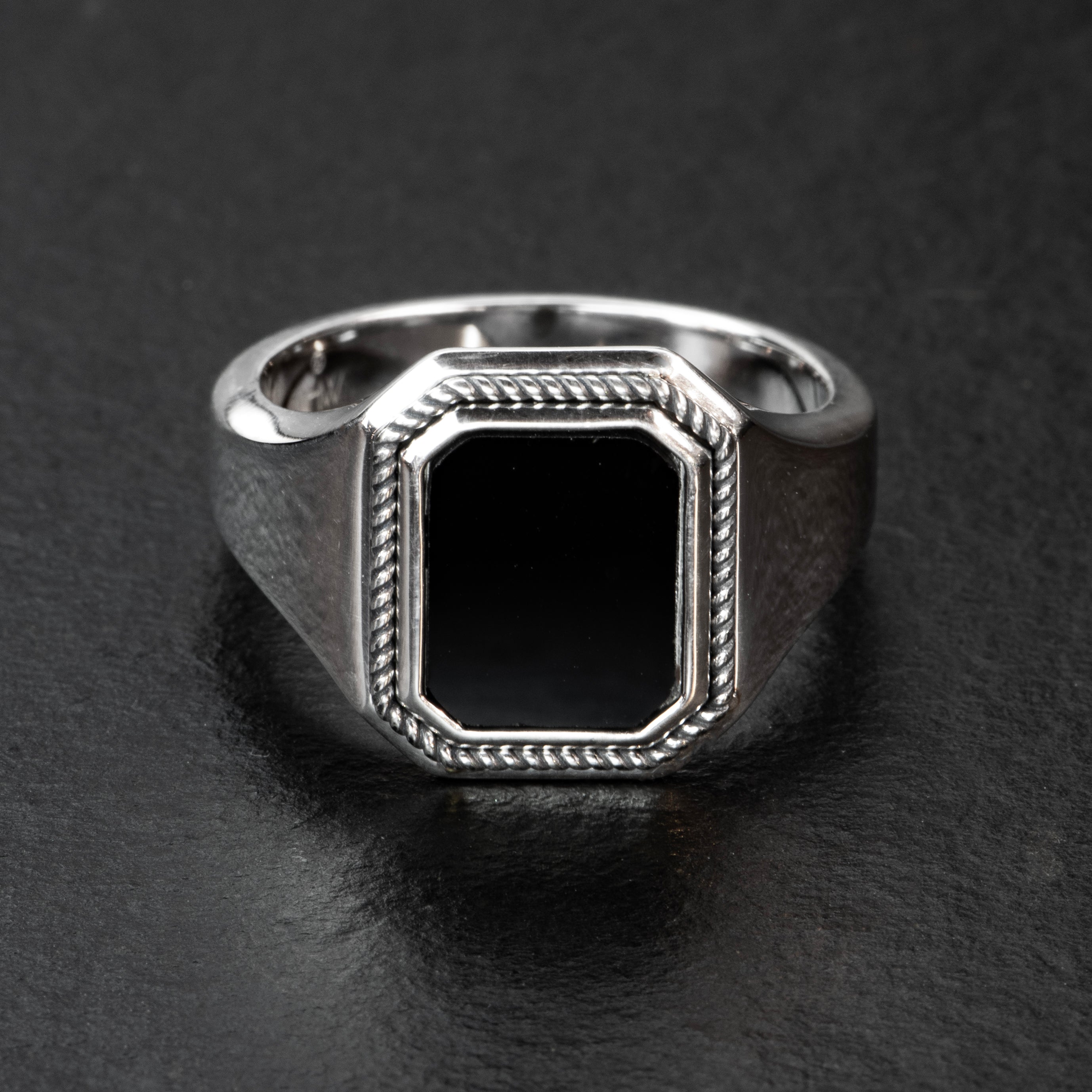 Rectangle Signet - DARK DECO - AHW Studio