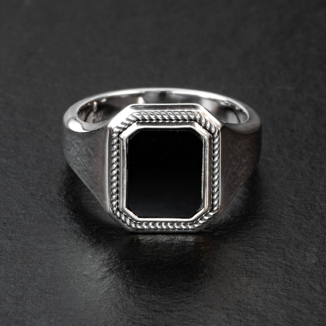 Rectangle Signet - DARK DECO - AHW Studio