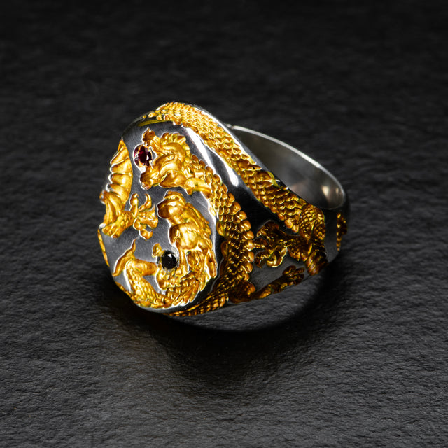 Black Diamond • Ruby • Gold Dragons - ETERNITY - AHW Studio