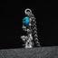 Silver Gemstone Pendant - ATLAS - AHW Studio
