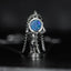 Silver Gemstone Pendant - ATLAS - AHW Studio