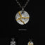Round Silver Pendant - KINTSUGI - AHW Studio