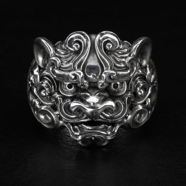 Foo Dog Ring - LION'S GATE - AHW Studio