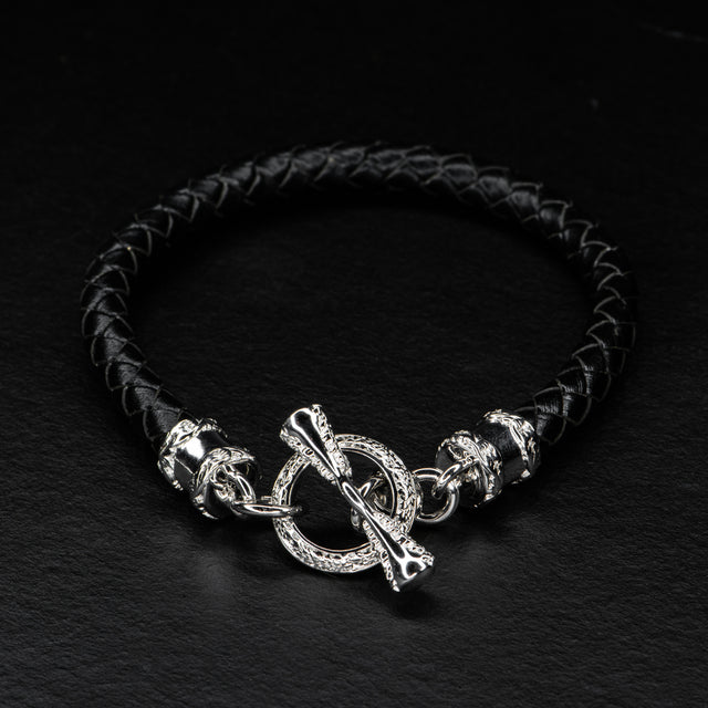 Leather Bracelet - DREAMWEAVER - AHW Studio
