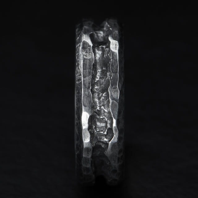 Carved Band Ring - CHASM - AHW Studio