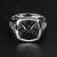 Geometric Signet Ring - BLACK LOTUS - AHW Studio