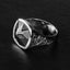 Geometric Signet Ring - BLACK LOTUS - AHW Studio