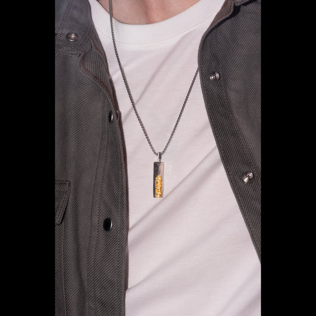 Geometric Necklace pendant - RELIC - AHW Studio