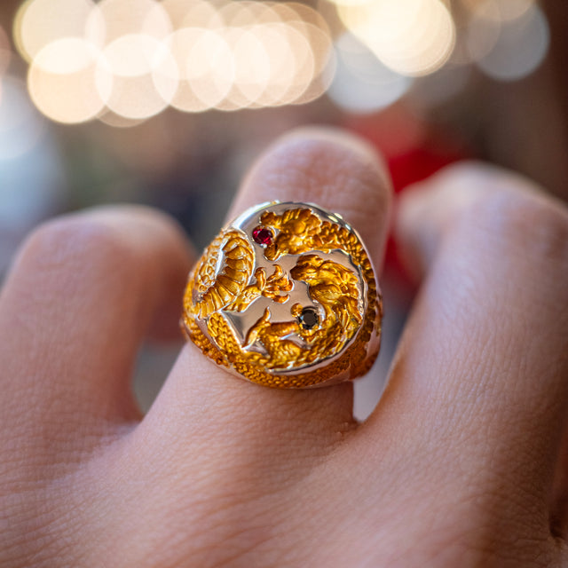 Black Diamond • Ruby • Gold Dragons - ETERNITY - AHW Studio