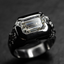 2ct Diamond Platinum Ring - INTERSTELLAR - AHW Studio
