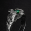 Emerald Signet Ring - VIRIDIAN - AHW Studio